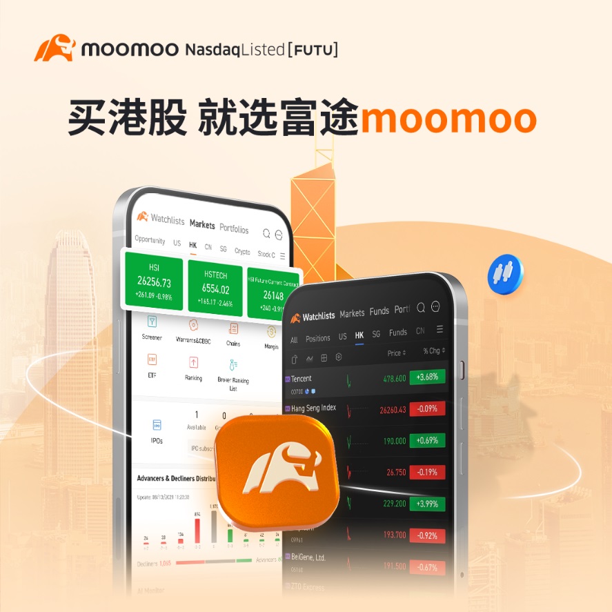 炒港股，就用富途moomoo！支持全球身份开设账户交易港股获利！-图片1